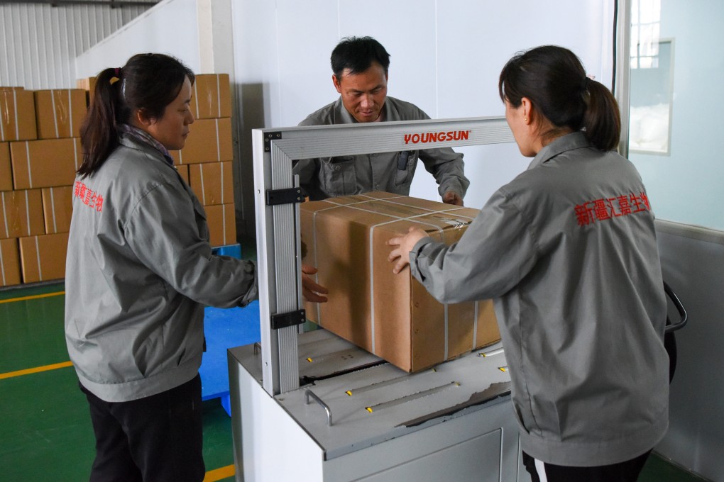 Caixin/S&P Global manufacturing purchasing managers’ index (PMI) rose to 50.9 last month, up from 49.5 in April, data released on Thursday showed. Photo: Xinhua