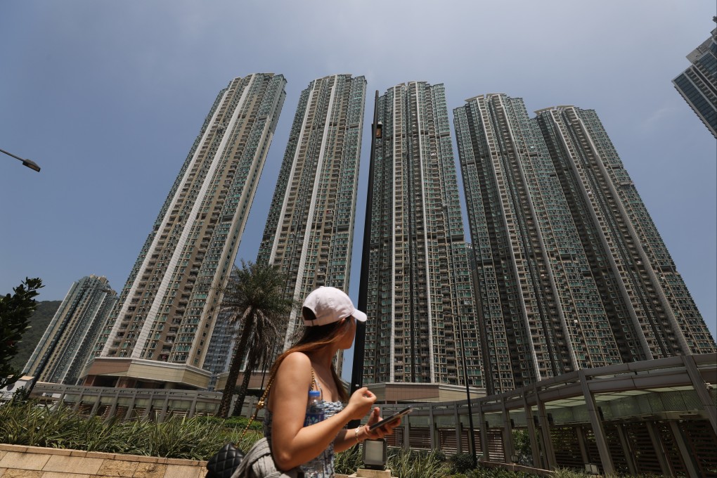 The Capitol at Lohas Park in Tseung Kwan O on May 29. Building authorities and the estate management have demanded that the flat owner who modified a load-bearing wall take immediate action to ensure the safety of the entire block. Photo: Xiaomei Chen