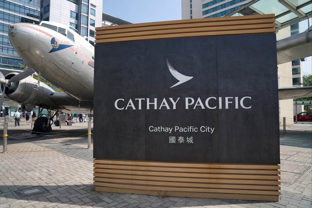 A sign of Cathay Pacific is seen at its headquarters in Hong Kong in October 2020. It is not unreasonable that Cathay Pacific would take the flight attendants’ discriminatory remarks very seriously. Photo: Reuters