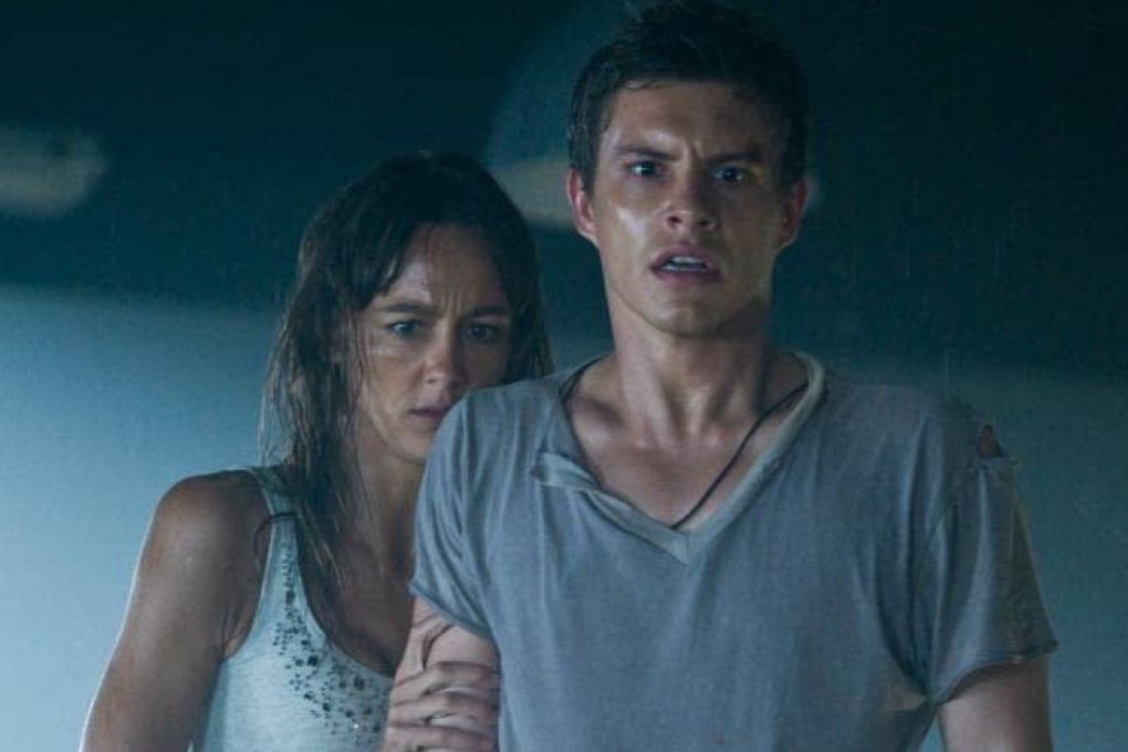 Sharni Vinson (left) and Xavier Samuel in a still from “Bait 3D” (2012), which took the Chinese box office by storm.