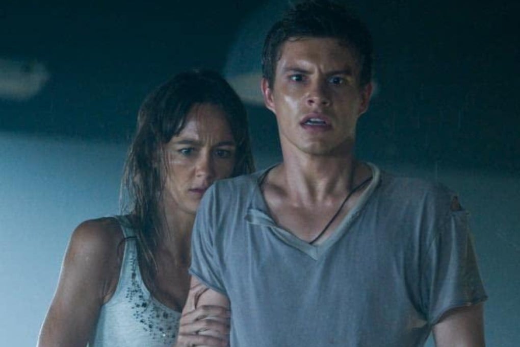 Sharni Vinson (left) and Xavier Samuel in a still from “Bait 3D” (2012), which took the Chinese box office by storm.