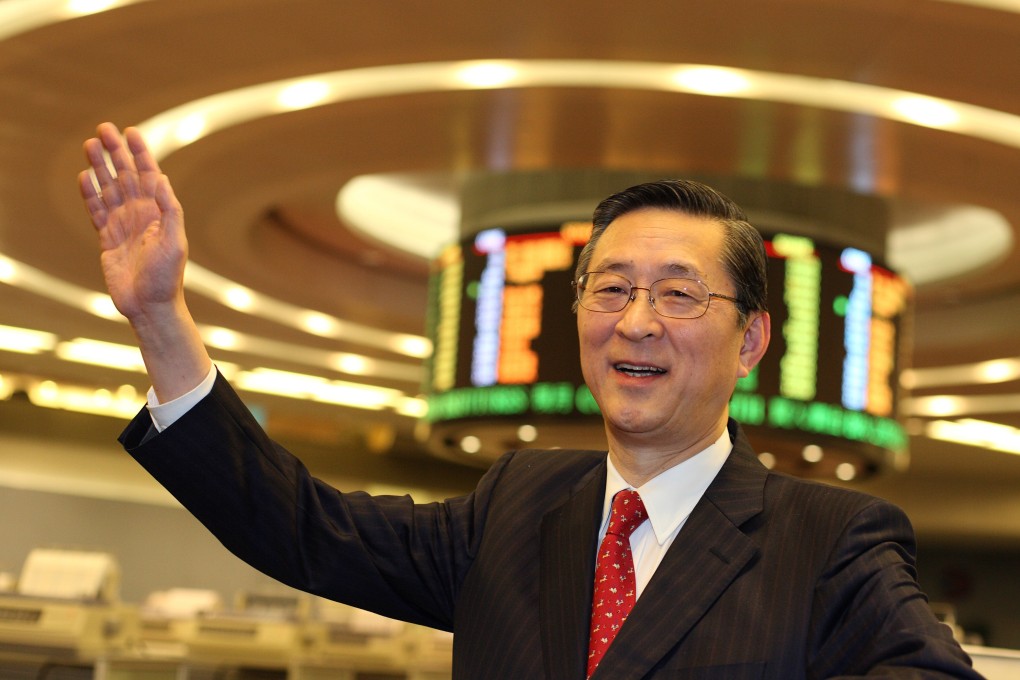 Paul Chow, the former CEO of HKEX, seen at his retirement at the viewing gallery of the Hong Kong stock exchange, on January 15, 2010. Photo: Dickson Lee