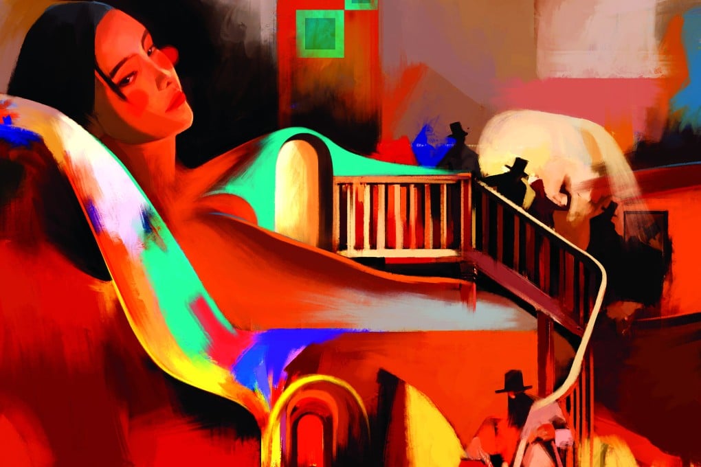 Prostitution was widespread in 19th century Hong Kong, but some foreigners preferred having “kept women”, a more discreet arrangement. Their relationships and the children that were the fruit of them helped shape the character of the colony. Illustration: Victor Sanjinez Garcia