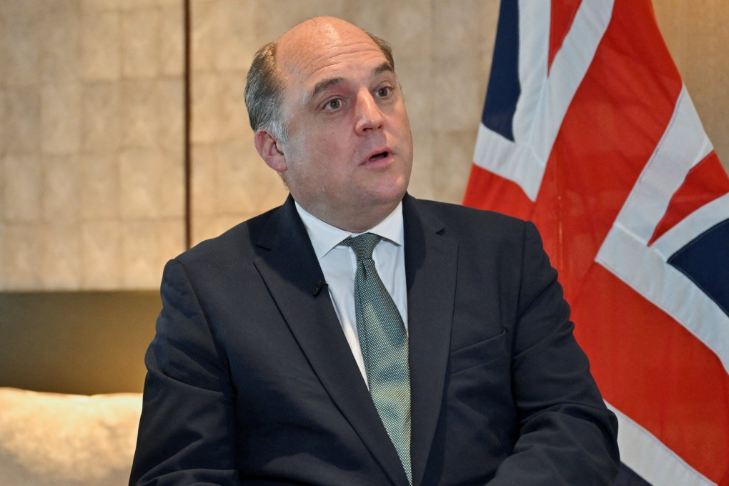 British Secretary of State for Defence Ben Wallace. Photo: Reuters