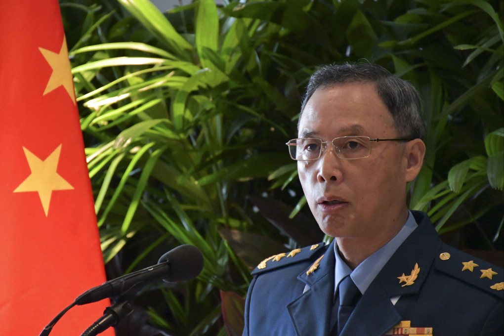 Lieutenant General Jing Jianfeng, vice chief of the Joint Staff Department of the Central Military Commission, has taken aim at a speech by US Secretary of Defence Lloyd Austin. Photo: Jack Lau