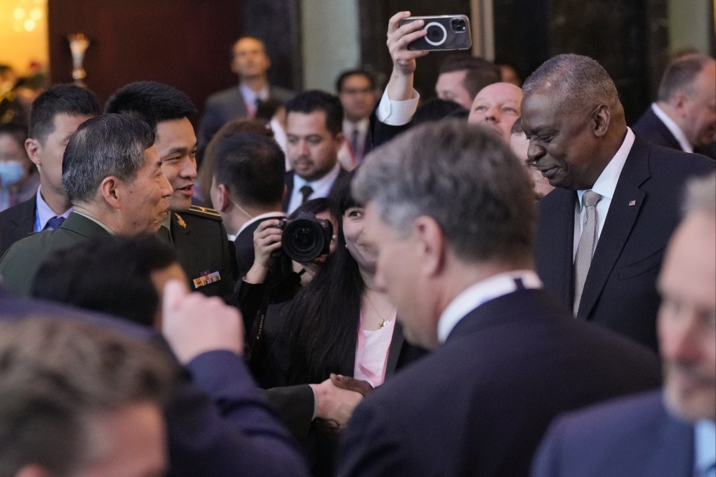 The Chinese and US delegations at the Shangri-La Dialogue are as divided as ever on Taiwan and the South China Sea. Photo: AP