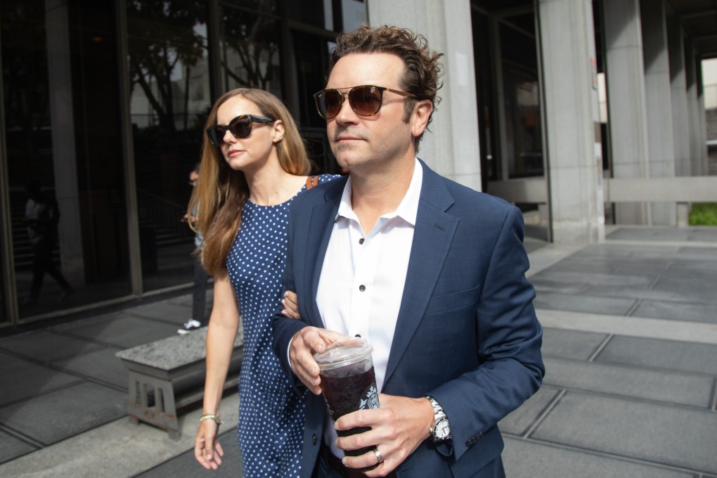 Actor Danny Masterson and his wife, Bijou Phillips, arrive at Clara Shortridge Foltz Criminal Justice Centre in Los Angeles, US on on Wednesday. Photo: Los Angeles Times / TNS