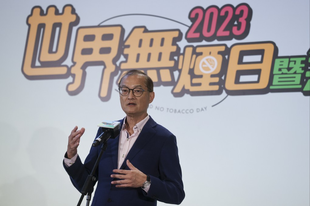 Secretary for Health Lo Chung-mau urged people not to stigmatise mental health patients as a result of the recent stabbing at a mall in Hong Kong. Photo: SCMP / Jonathan Wong