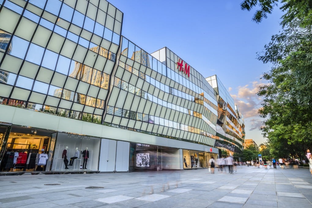 The H&M store in Sanlitun. Swire Properties says it is finalising a rental agreement with a new tenant for the site. Photo: VCG