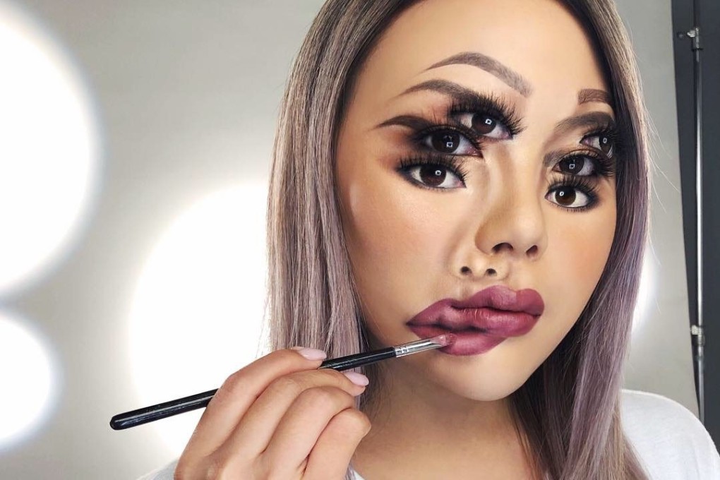A multiple-eye design has become a signature look for Macau-born illusion make-up artist Mimi Choi. She has more than 1.9 million followers on Instagram. Photo courtesy of Mimi Choi