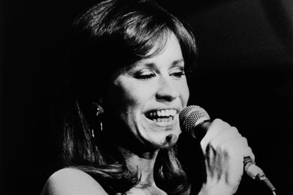 Brazilian singer Astrud Gilberto performs at a jazz festival at The Hague in July 1982. Photo:  AFP