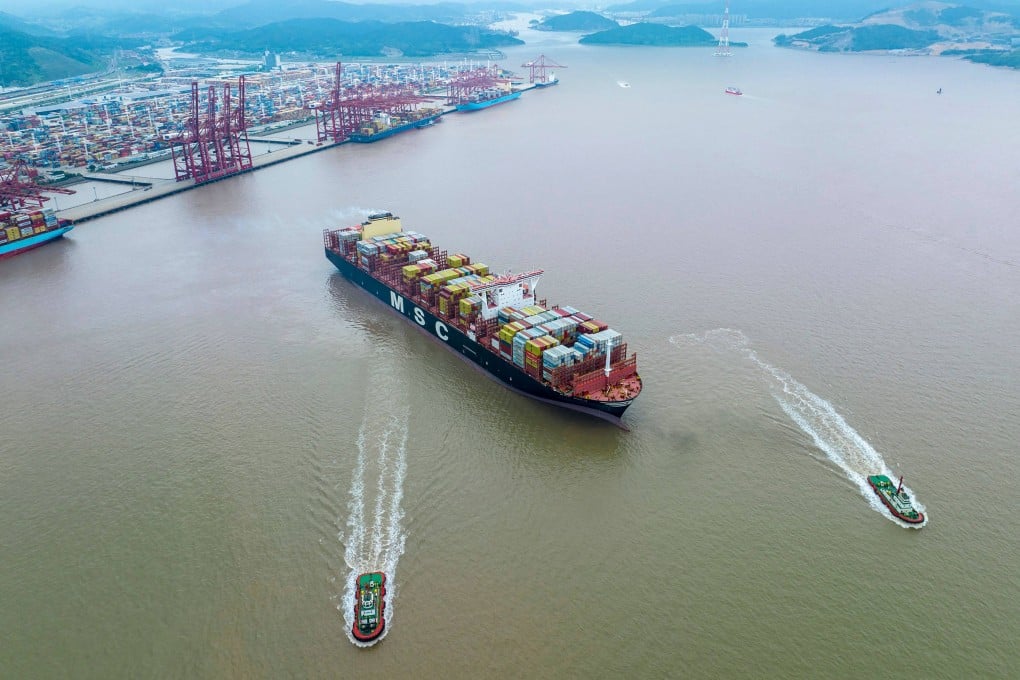 Beijing has pledged to shore up trade to support the overall economic recovery, but China’s exports have struggled due to weak global demand. Photo: AFP
