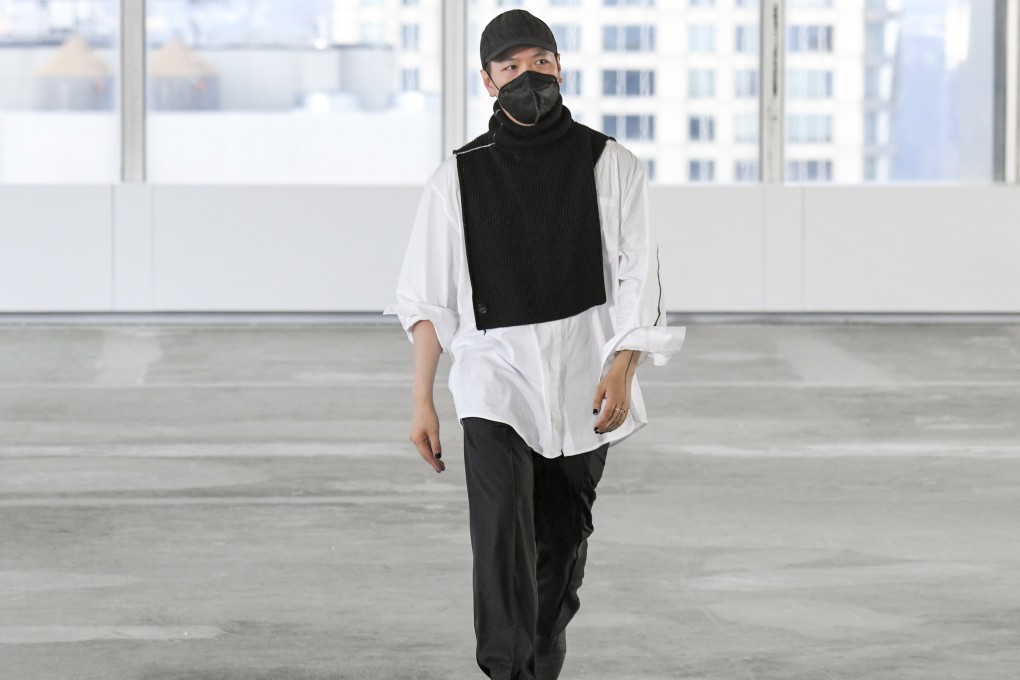 Fashion designer Peter Do walks the runway during New York Fashion Week in September, 2022. His label is loved by the likes of Zendaya, Rihanna and Beyoncé, but the Vietnamese-born designer prefers anonymity and to let his designs do the talking. Photo: Getty Images