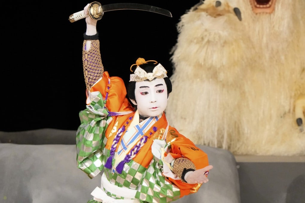 This 10-year-old is one of kabuki's biggest emerging stars, and is