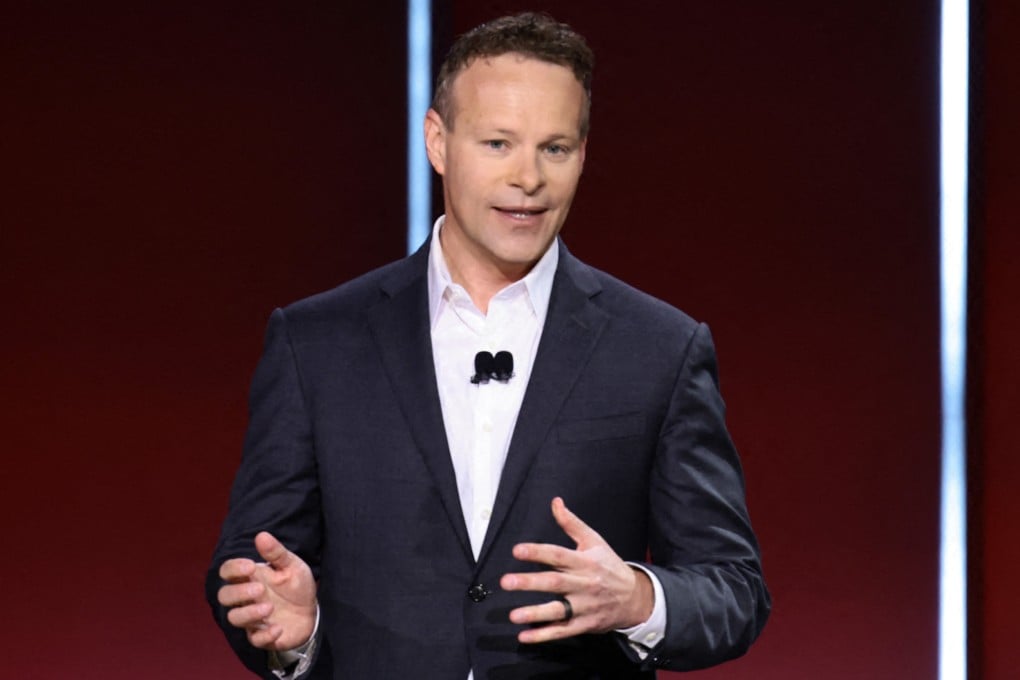 CNN CEO Chris Licht speaks onstage during an event in New York in May. Photo: AFP