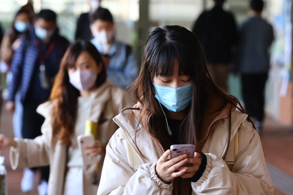 People walk in the campus of the University of Hong Kong in December last year. To fully embrace AI’s potential, Hong Kong education must address ethical concerns and enhance digital literacy. Photo: Dickson Lee