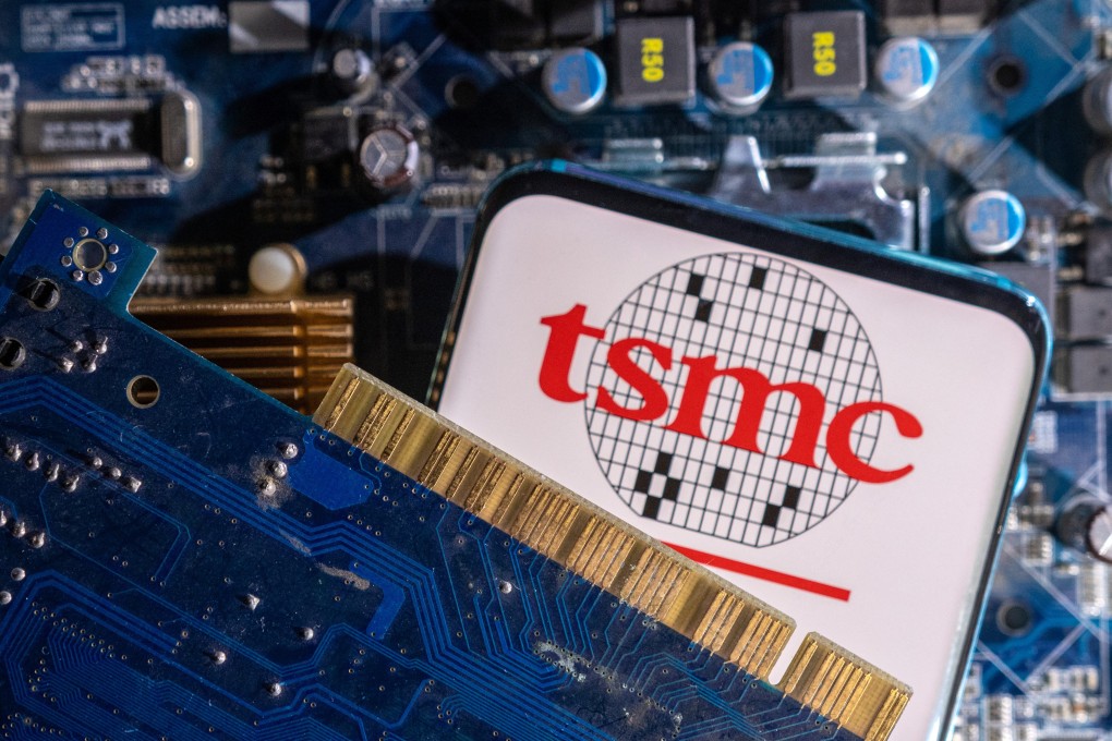 A smartphone showing the Taiwan Semiconductor Manufacturing Company logo, on top of a computer motherboard. The firm is playing an important role in Japan’s semiconductor industry. File photo: Reuters
