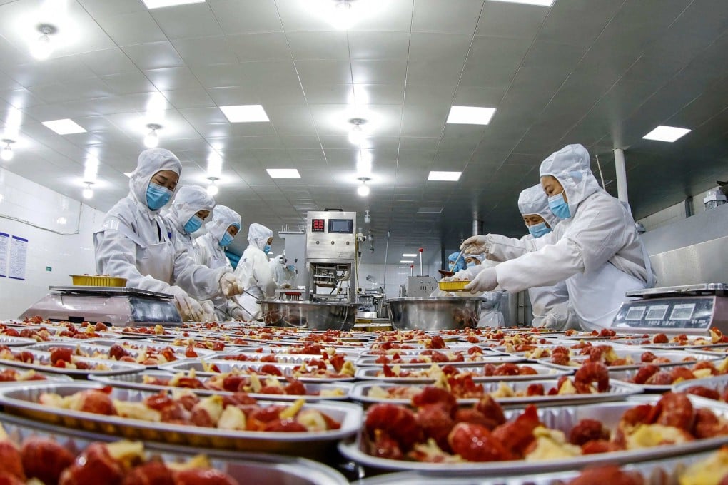 China’s producer price index (PPI) fell by 4.6 per cent last month, year on year. Photo: AFP