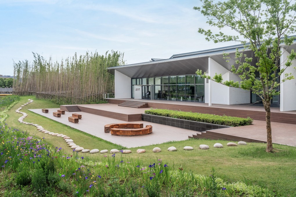 Yuz Museum at its new home in Shanghai’s Panlong Tiandi area. The landmark China museum recently moved from its long-term home on Shanghai’s West Bund. Photo: Yuz Museum