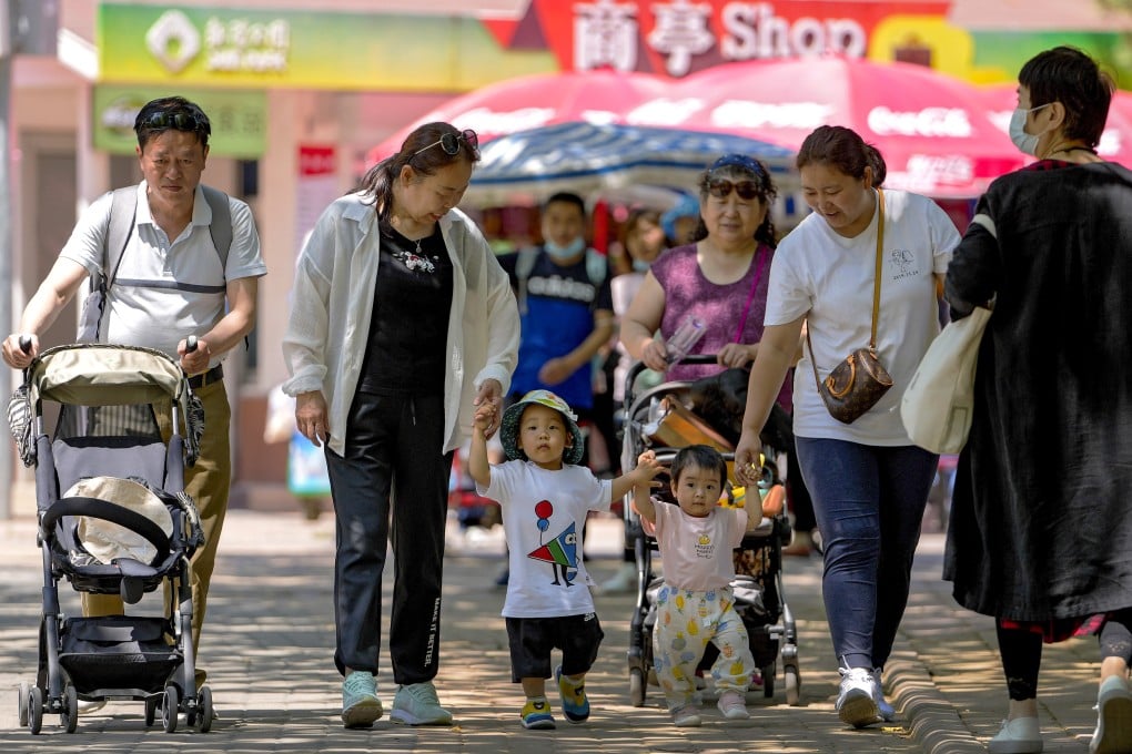 China’s population declined for the first time in six decades last year. Photo: AP