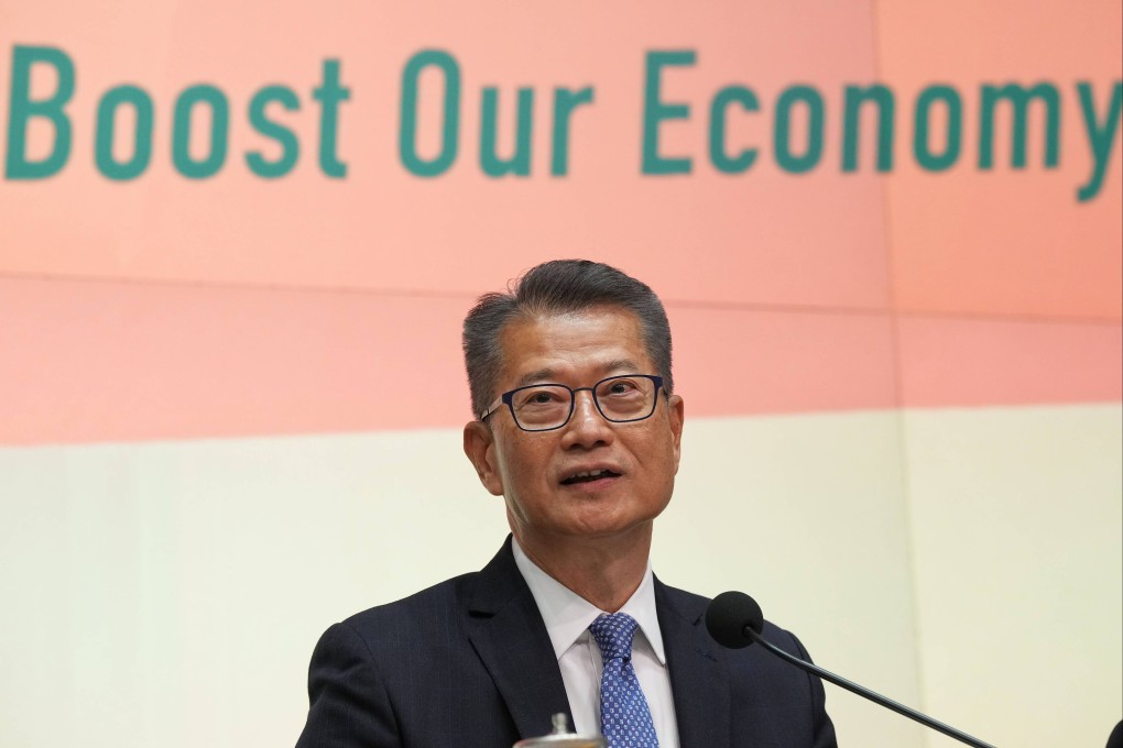 Hong Kong finance chief Paul Chan Mo-po says he will consider letting first-time homebuyers borrow more money for a mortgage, but will not be lifting property cooling measures, including lowering stamp duties. Photo: Elson Li