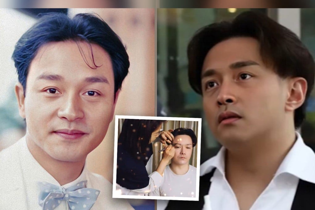 Fans of superstar Leslie Cheung have been stunned by a Chinese influencer’s uncanny impersonations of the late singer and actor 20 years after his death. Photo: SCMP composite/Douyin
