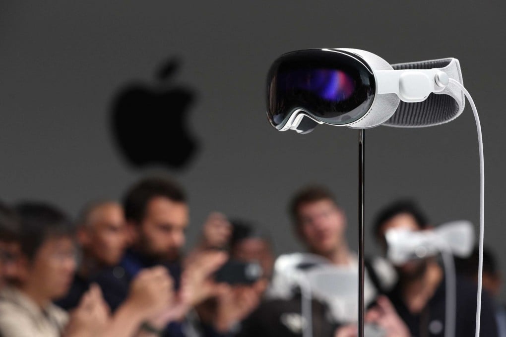The new Apple Vision Pro headset could face trademark issue in China. Photo: Getty Images via AFP