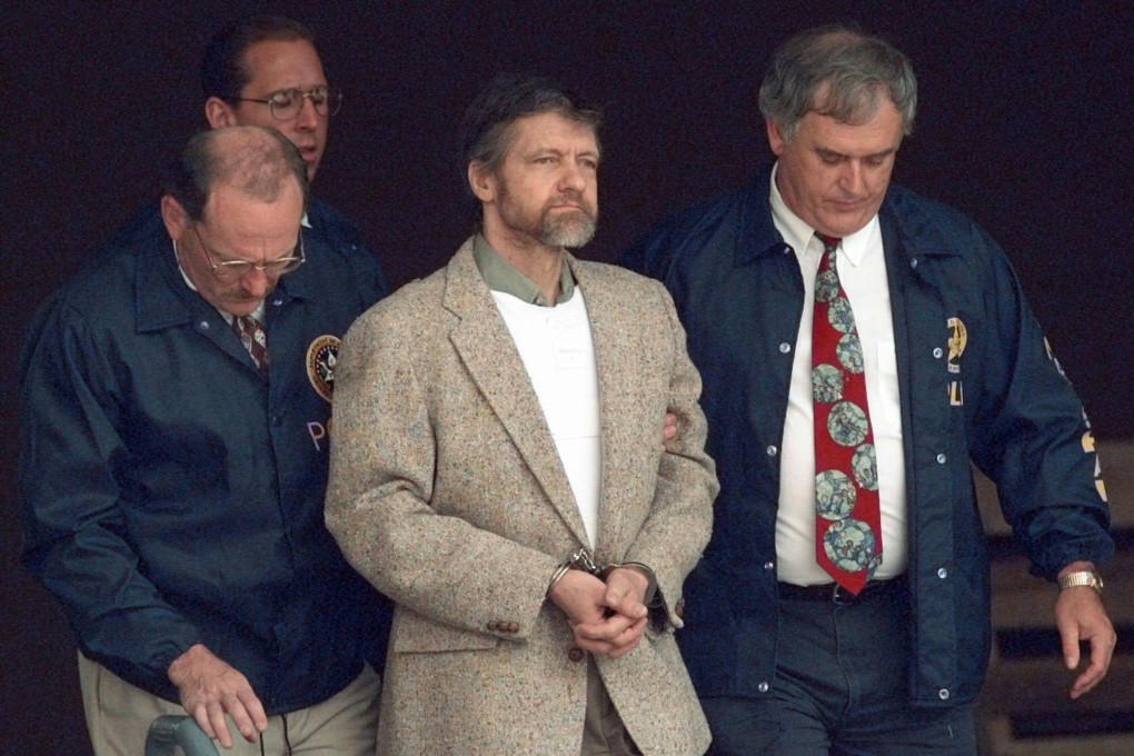 Unabomber Theodore Kaczynski at the federal courthouse  in Helena, Montanan in June, 1996. Kaczynski died in prison on Saturday. Sources say he died by suicide. Photo: AP