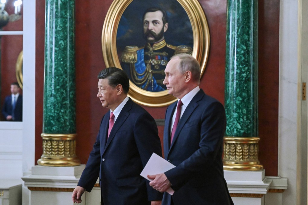 Russia’s invasion of Ukraine has put the “no limits” friendship between Beijing and Moscow under the microscope. Photo: AP