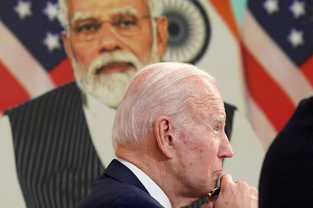 US President Joe Biden and Indian Prime Minister Narendra Modi will meet in Washington on June 22. Photo: Reuters