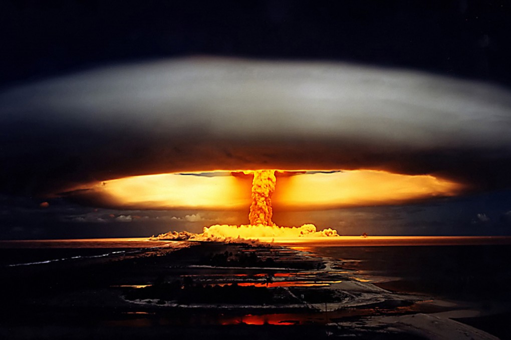 Opération Licorne nuclear test in 1970. Photo: Getty Images