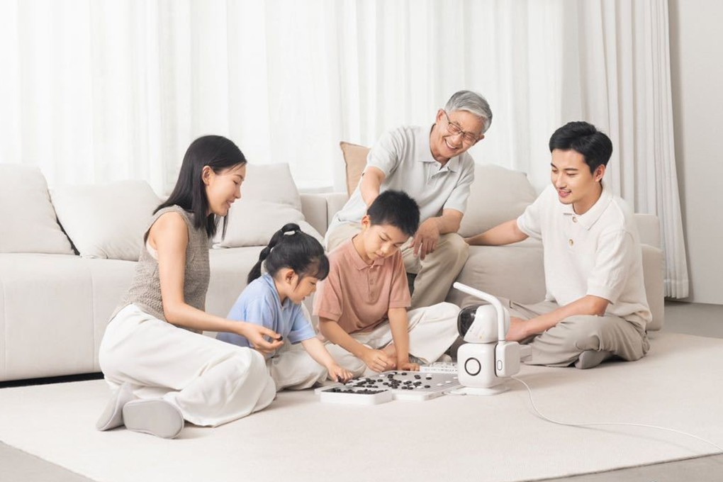 SenseTime CEO and co-founder Xu Li said the new robot aims to ‘bring AI into thousands of households’. Photo: Handout