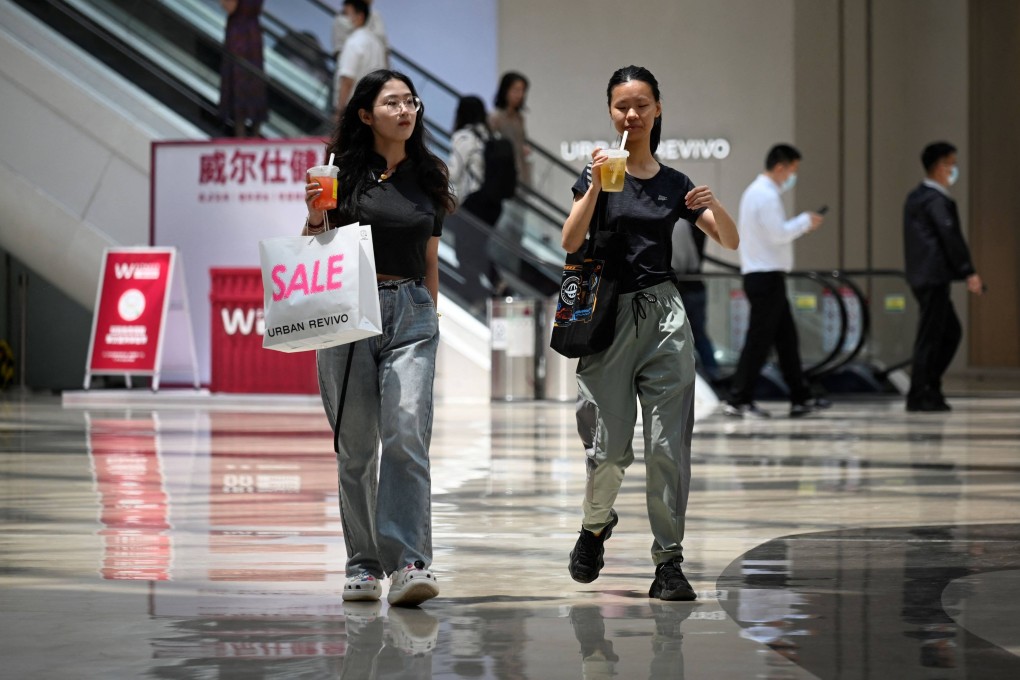 China’s retail sales rose by 12.7 per cent in May from a year earlier. Photo: AFP