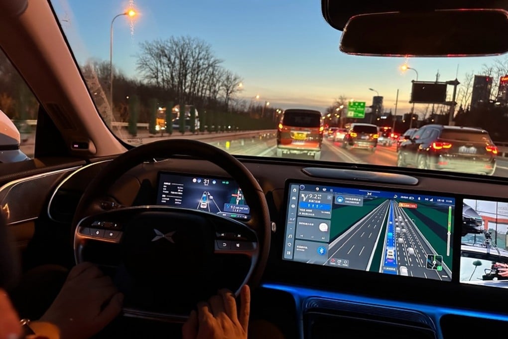 Guangzhou-based Xpeng’s X NGP software is now active in mainland China’s four top-tier cities. Photo: Xpeng Weibo