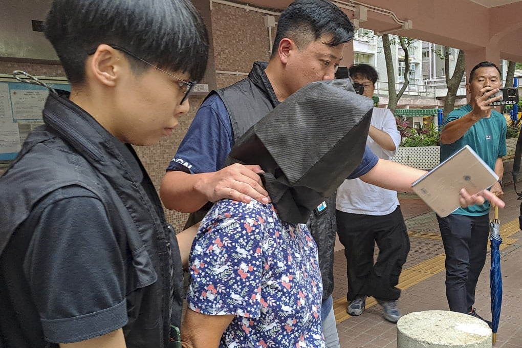 Hong Kong police arrest a 58-year-old on suspicion of hurling a pigeon to its death. Photo: Handout