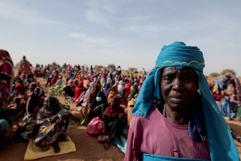 Sudanese refugees near the border between Sudan and Chad. The conflict in Sudan has displaced more than 2 million people. Photo: Reuters