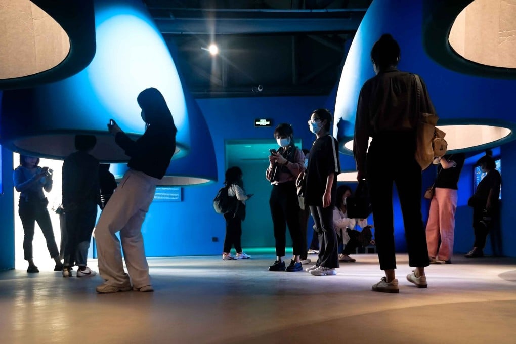 A sound gallery in Beijing’s new Sound Art Museum, a unique institution focusing on sounds and sound-related art installations that has the potential to become one of the country’s best. Photo: Sound Art Museum