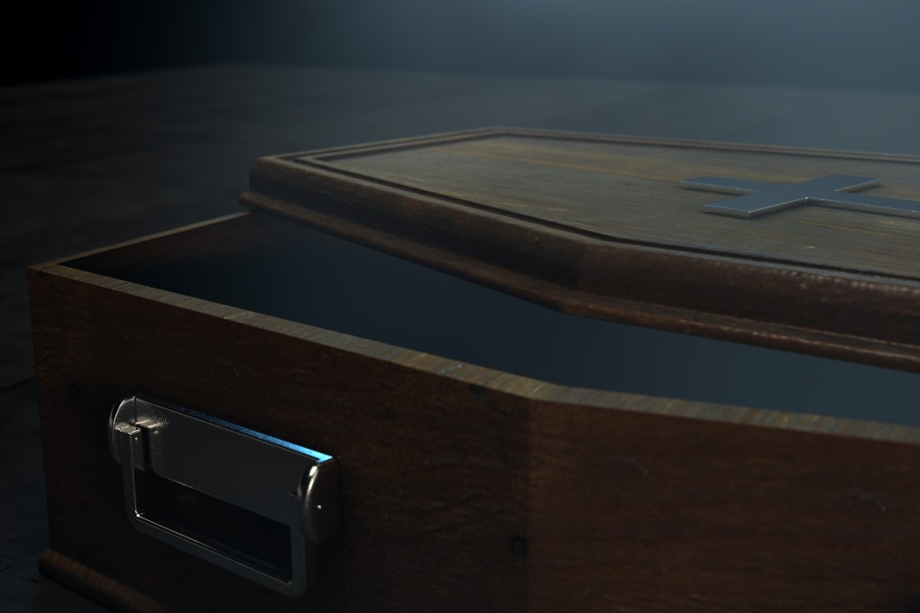 A woman reportedly woke up and started knocking on her coffin at her wake in Ecuador. Photo: Handout