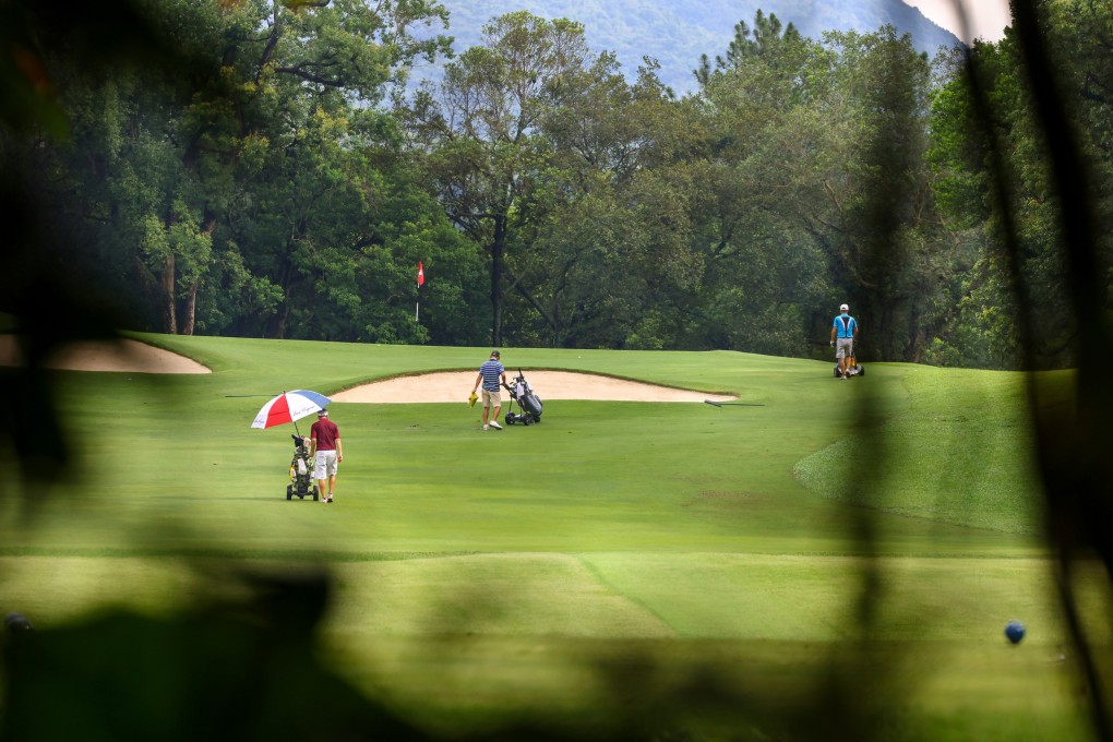 Golfers playing golf at the Hong Kong Golf Club in Fanling on June 14. Even if the proposal to build housing on part of the Old course goes ahead, the impact on club members will be minimal. Hong Kong will be the bigger loser. Photo: Dickson Lee