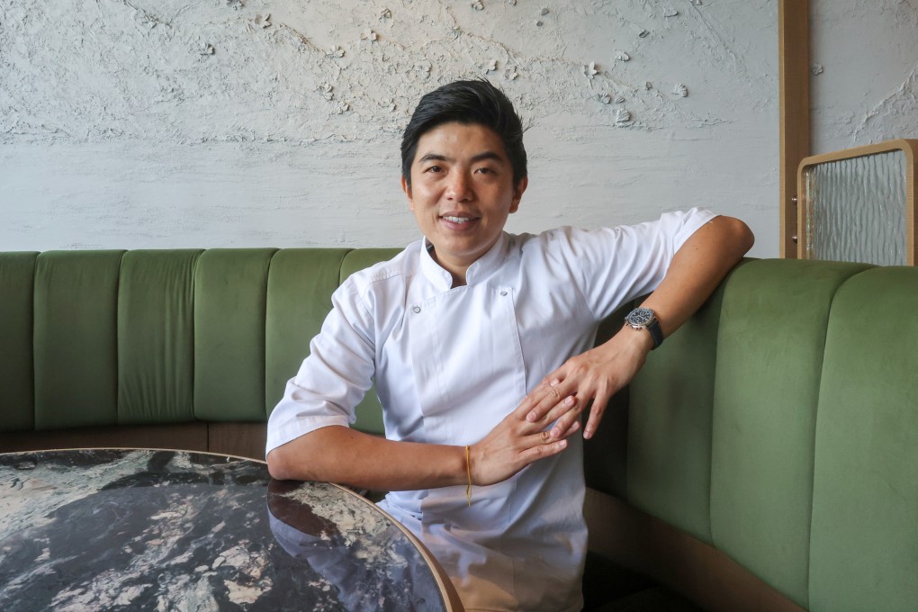 Thai-Chinese chef Thitid “Ton” Tassanakajohn at his new restaurant, Niras, in the K11 Musea shopping mall in Tsim Sha Tsui, Hong Kong. Photo: Jonathan Wong