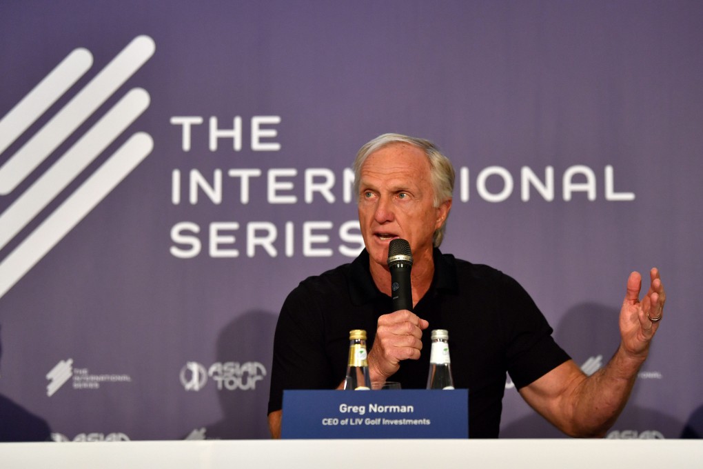 The future after the merger has not yet been elaborated on by those behind LIV Golf, the circuit fronted by Greg Norman. Photo: Asian Tour