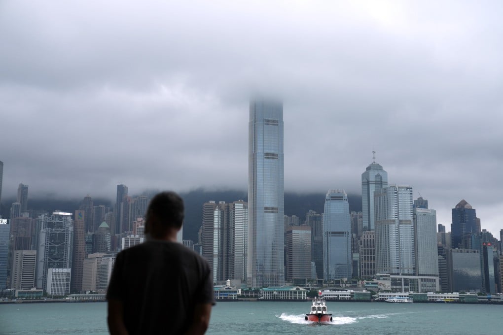 Cloudy weather is seen at Victoria Harbour.
23NOV22 SCMP / Sam Tsang