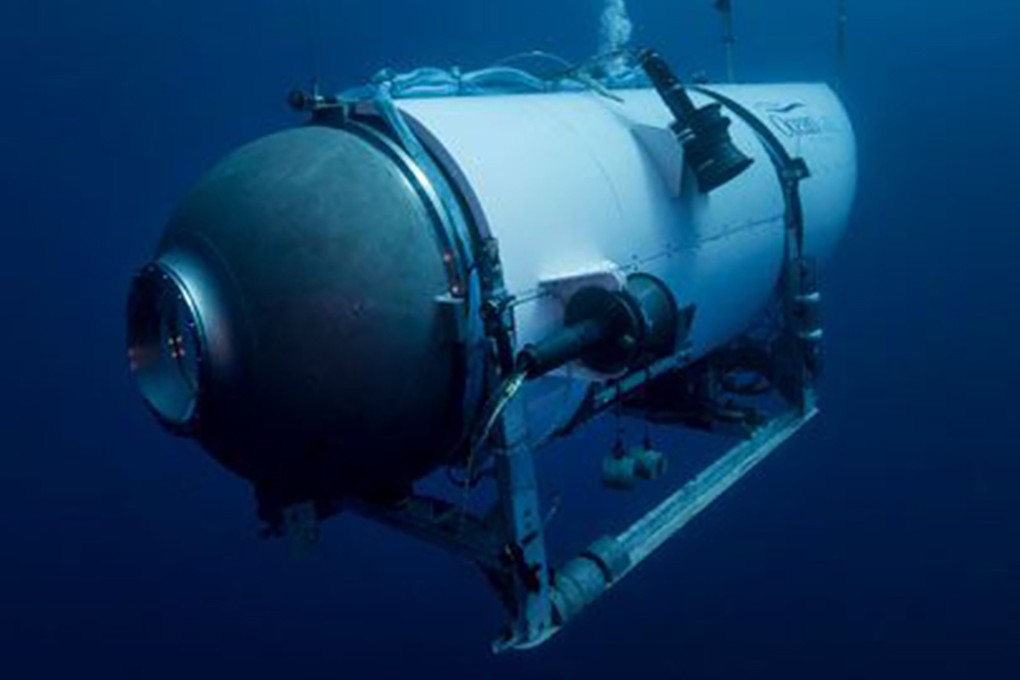 OceanGate Expeditions’ Titan submersible, which is missing in the North Atlantic. File photo: OceanGate Expeditions via AP