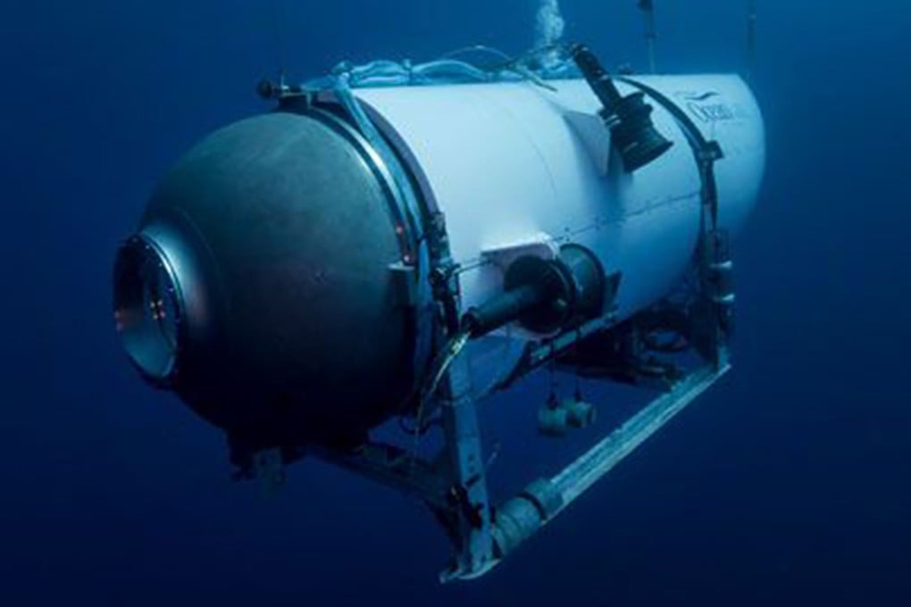 OceanGate Expeditions’ Titan submersible, which is missing in the North Atlantic. File photo: OceanGate Expeditions via AP