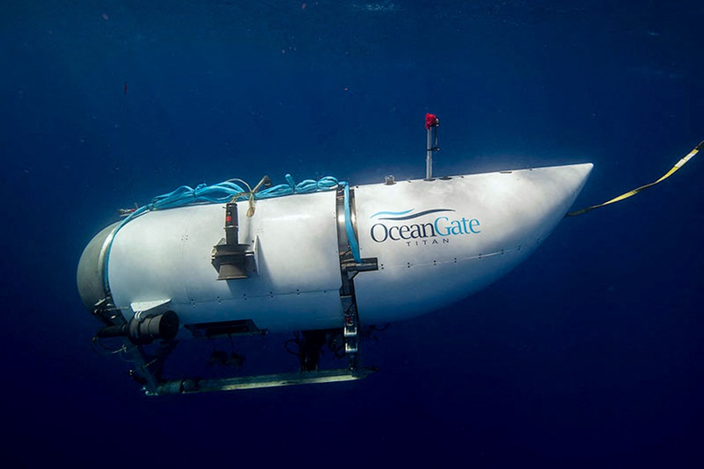 Titan, the submersible that vanished on an expedition to the Titanic wreckage. Photo: TNS