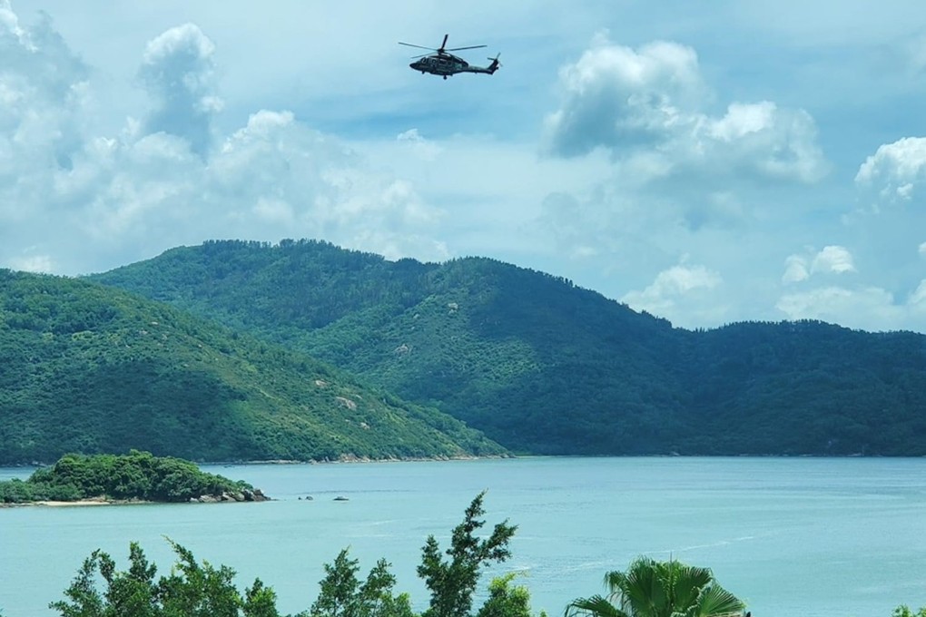 A search is under way for a Hong Kong man who went missing while swimming off Peng Chau. Picture: Facebook/Jessie Leung