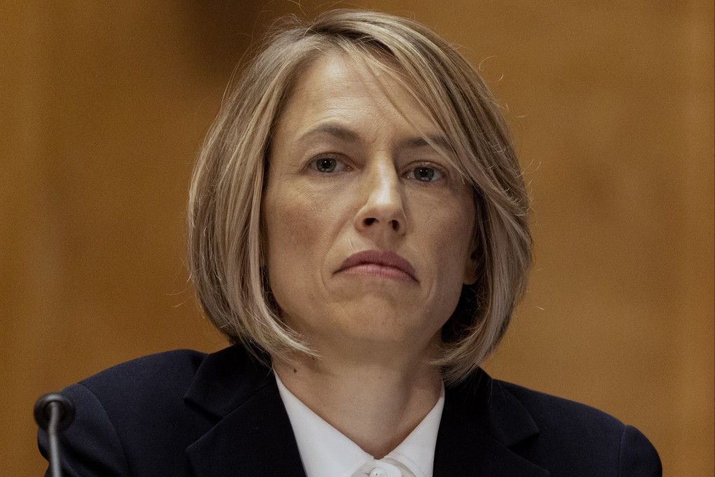 TikTok COO V Pappas testifies before a US Senate committee hearing on social media’s impact on homeland security in September 2022. Photo: EPA-EFE