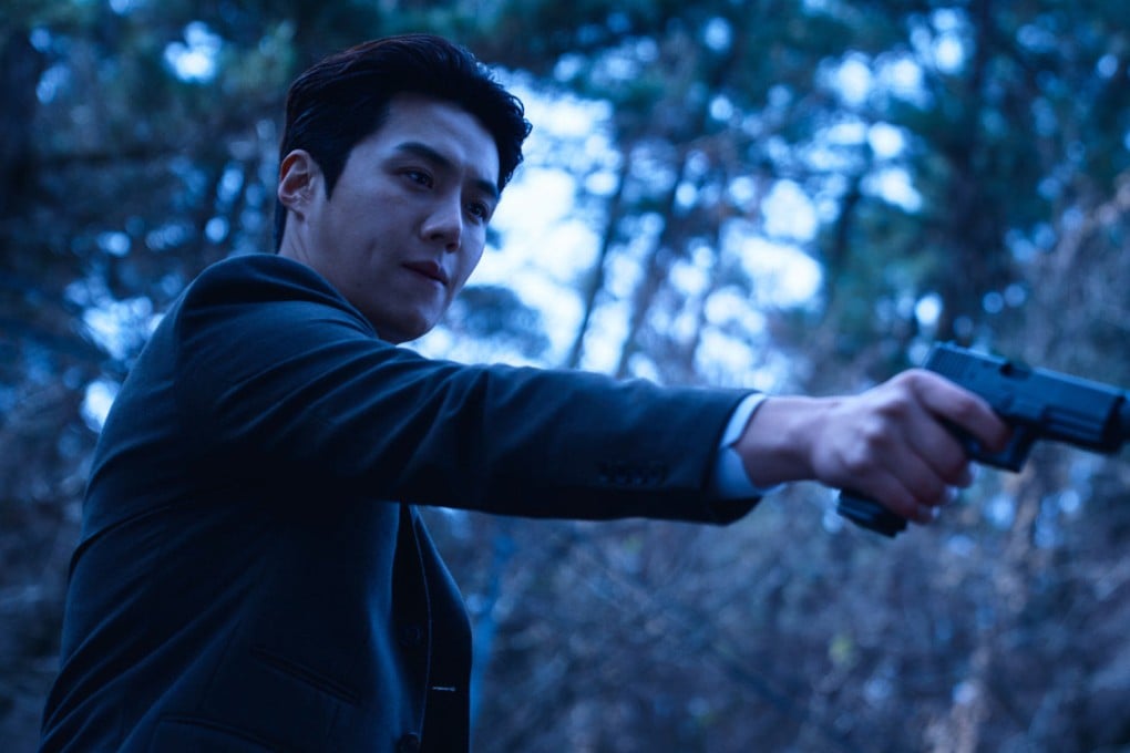 Kim Seon-ho as a man known as the “Nobleman” in a still from “The Childe” (category TBC), directed by Park Hoon-jung. Kang Tae-ju co-stars.