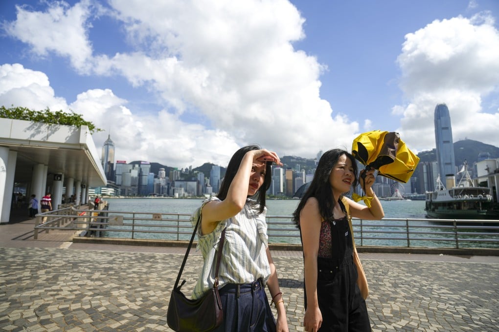 Hong Kong’s Victoria Harbour on a hot day recently. Climate scenario analysis is a process where both companies and investors can test business strategies and portfolio outcomes against different levels of implied temperature rises, according to an expert. Photo: Sam Tsang