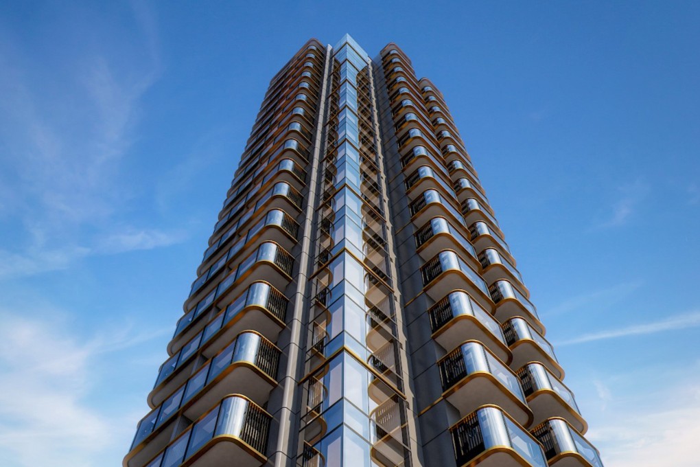 Illustration of Aruna, a property in Ap Lei Chau developed by Chuang’s China Investments. Photo: Handout